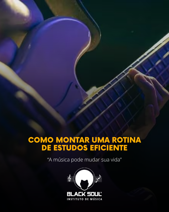 Imagem de Como montar uma rotina de estudos eficiente  Aprender um instrumento de cordas exige mais do que vontade de tocar. A evolução acontece quando o estudo é organizado, frequente e direcionado para objetivos específicos. Muitos alunos acreditam que precisam p