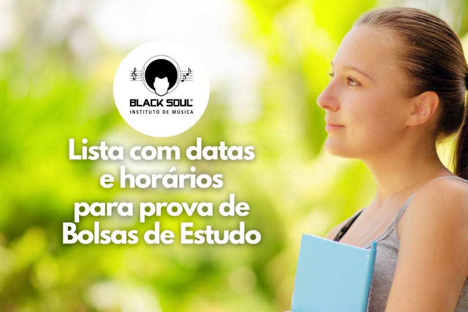 Imagem Confira a lista com as datas e horários para  a prova de Bolsas de Estudo 2021