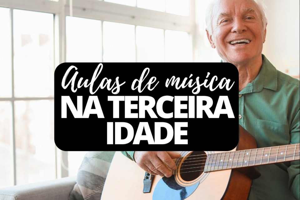 Imagem Os benefícios de tocar um instrumento na terceira idade
