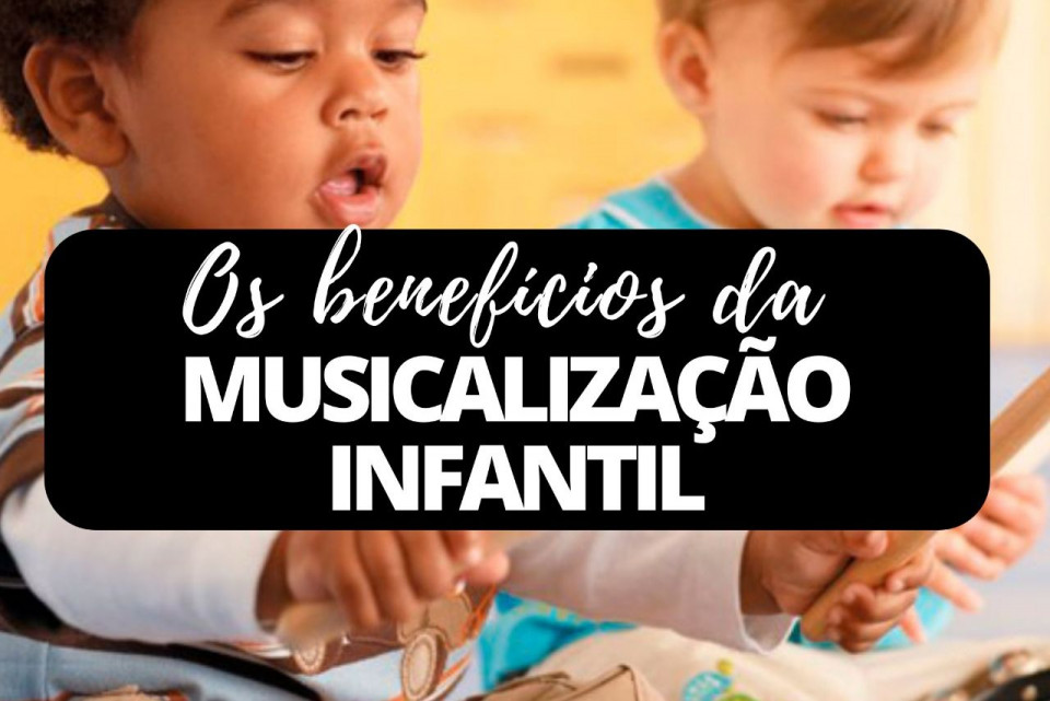 Imagem Os benefícios da musicalização infantil