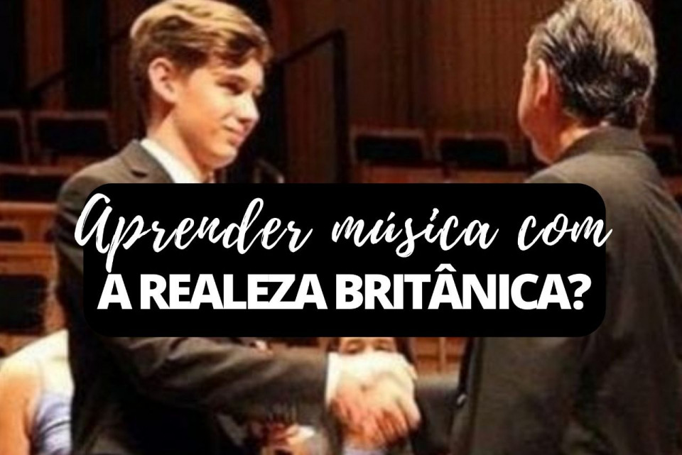 Imagem Aprender música com a realeza britânica?