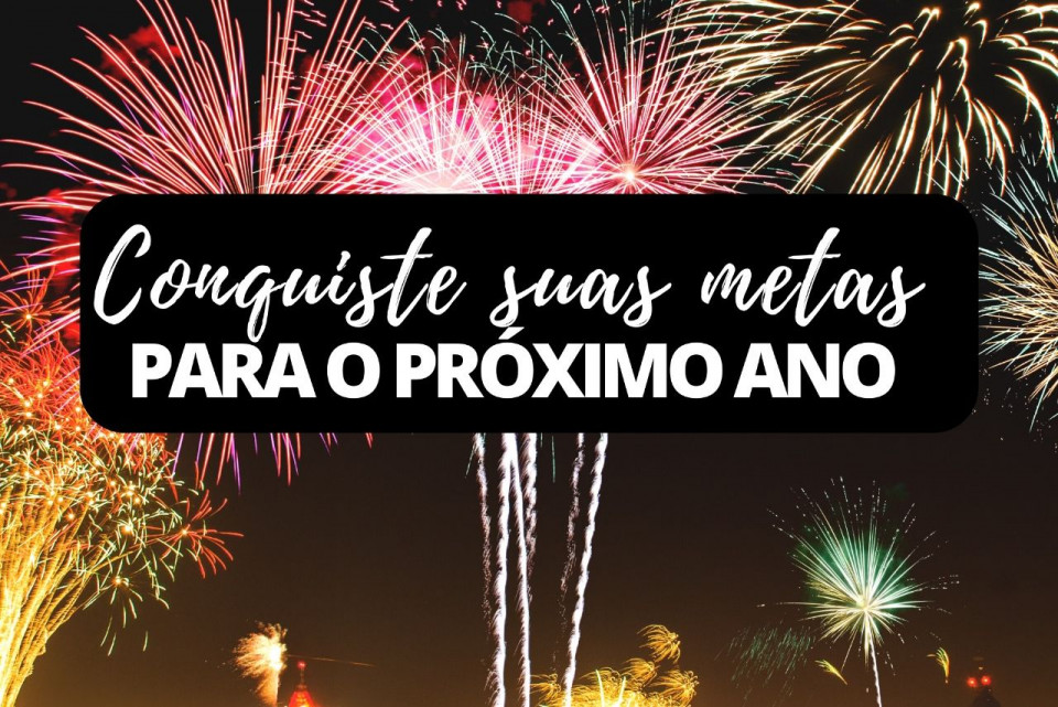 Imagem Conquiste suas metas para o próximo ano