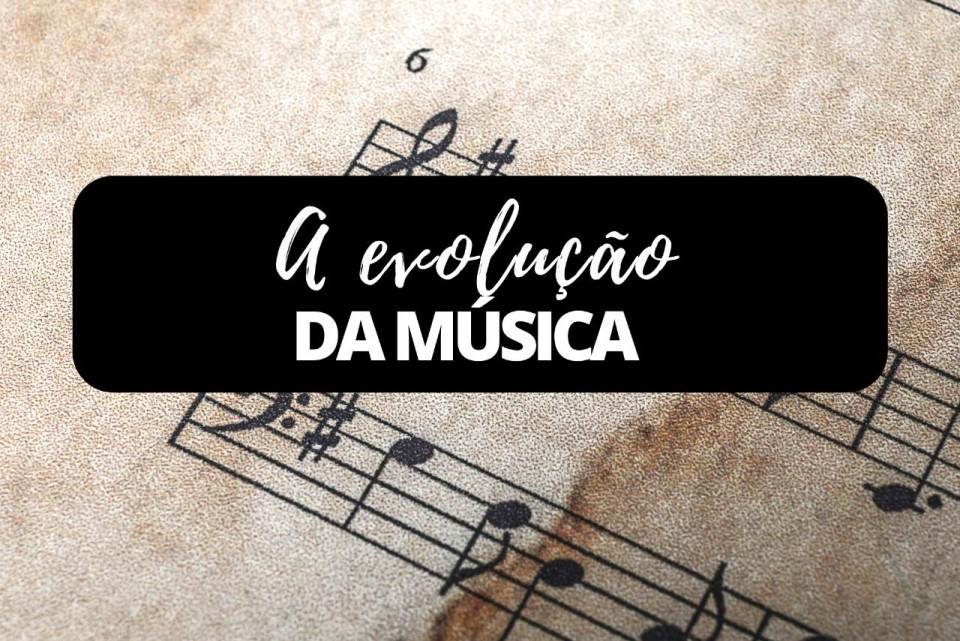 Imagem A evolução da música