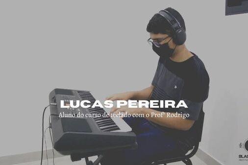 Imagem Aluno de teclado Lucas