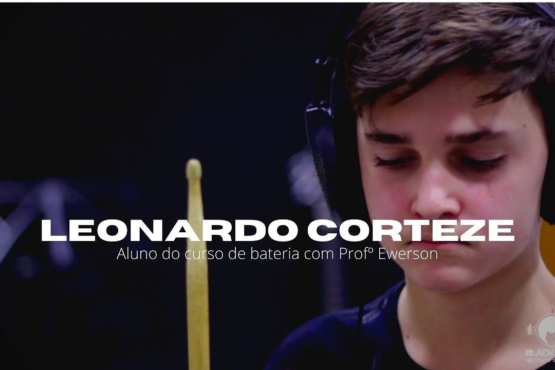 Imagem Aluno de bateria Leonardo